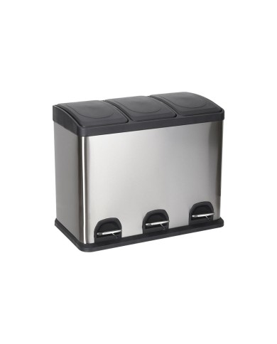 Secchio per Raccolta Differenziata Confortime Acciaio inossidabile 45 L Secchio per Raccolta Differenziata Confortime Acciaio inossidabile 45 L