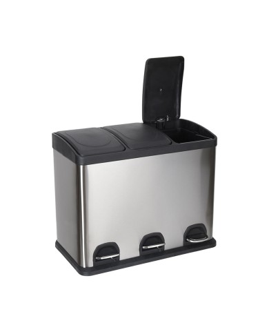 Secchio per Raccolta Differenziata Confortime Acciaio inossidabile 45 L Secchio per Raccolta Differenziata Confortime Acciaio inossidabile 45 L