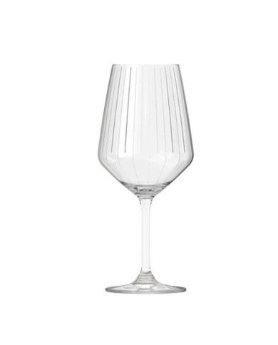 Set di calici da vino Inde Carre optics ø 9,8 x 22,2 cm 650 ml 6 Pezzi Set di calici da vino Inde Carre optics ø 9,8 x 22,2 cm 650 ml 6 Pezzi