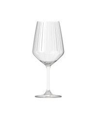 Set di calici da vino Inde Carre optics ø 9,8 x 22,2 cm 650 ml 6 Pezzi