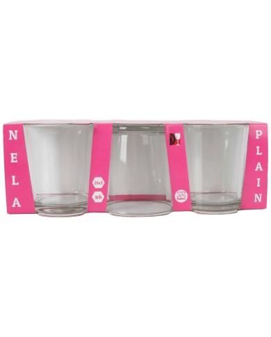 Set di Bicchieri Inde Plain 6 Pezzi (6 Unità)