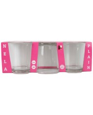 Set di Bicchieri Inde Plain 6 Pezzi (6 Unità)