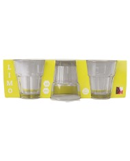 Set di Bicchieri Inde Limo 290 ml 6 Pezzi (4 Unità)