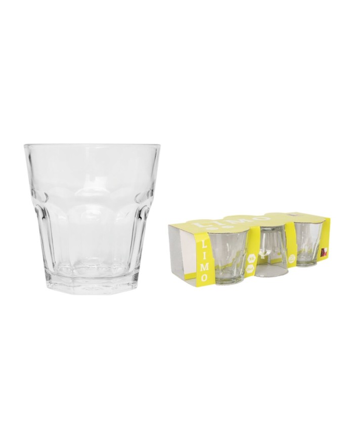 Set di Bicchieri Inde Limo 260 ml 6 Pezzi (8 Unità)