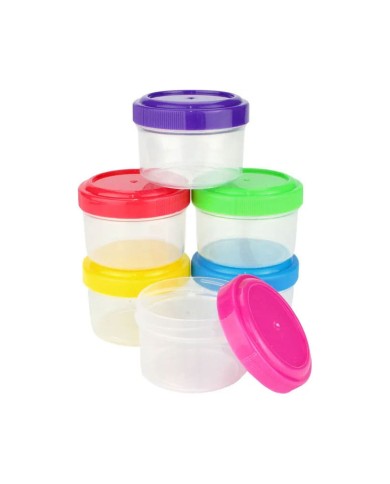 Set di scatole porta pranzo Privilege 35 ml Ø 4,5 x 3 cm 6 Pezzi (24 Unità)