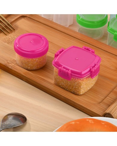 Set di scatole porta pranzo Privilege 35 ml Ø 4,5 x 3 cm 6 Pezzi (24 Unità)