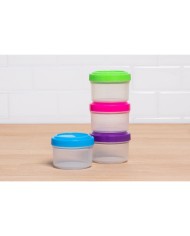 Set di scatole porta pranzo Privilege 35 ml Ø 4,5 x 3 cm 6 Pezzi (24 Unità) Set di scatole porta pranzo Privilege 35 ml Ø 4,5 x 3 cm 6 Pezzi (24 Unità)