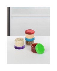 Set di scatole porta pranzo Privilege 35 ml Ø 4,5 x 3 cm 6 Pezzi (24 Unità) Set di scatole porta pranzo Privilege 35 ml Ø 4,5 x 3 cm 6 Pezzi (24 Unità)