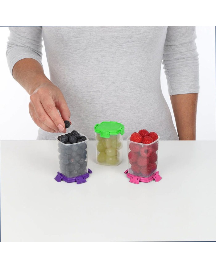 Set di scatole porta pranzo Privilege 140 ml 6,8 x 5 x 5 cm 3 Pezzi (24 Unità) Set di scatole porta pranzo Privilege 140 ml 6,8 x 5 x 5 cm 3 Pezzi (24 Unità)