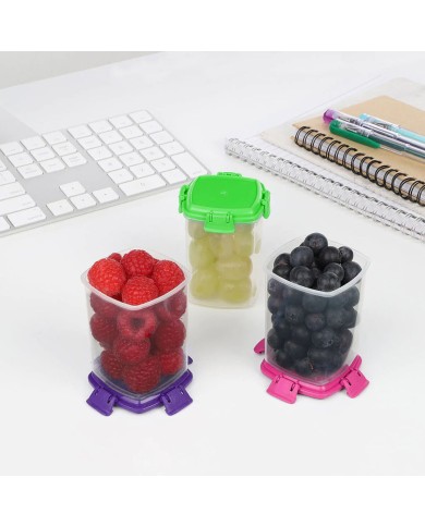 Set di scatole porta pranzo Privilege 140 ml 6,8 x 5 x 5 cm 3 Pezzi (24 Unità)