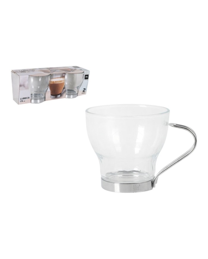 Set di Bicchieri Inde Lubeca 175 ml 2 Pezzi (36 Unità)