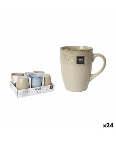 Tazza Mug Inde Nevis 330 ml (24 Unità) Tazza Mug Inde Nevis 330 ml (24 Unità)
