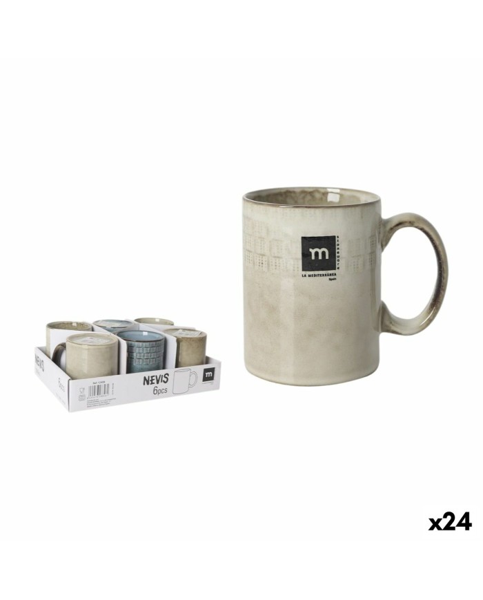 Tazza Mug Inde Nevis Rettangolare 300 ml (24 Unità)