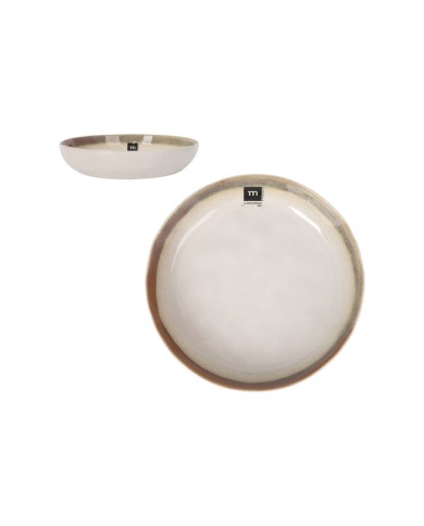 Piatto Fondo Inde Fustam ø 21 x 4 cm (18 Unità)