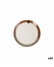 Piatto da pranzo Inde Fustam Ø 20,5 cm (24 Unità)