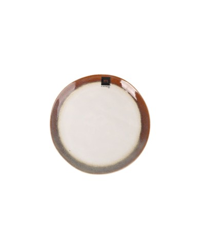 Piatto da pranzo Inde Fustam Ø 20,5 cm (24 Unità)