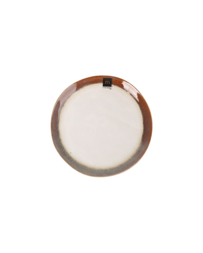 Piatto da pranzo Inde Fustam Ø 20,5 cm (24 Unità)