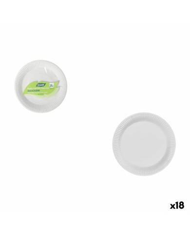 Set di piatti Inde 18 cm 25 Pezzi (18 Unità)