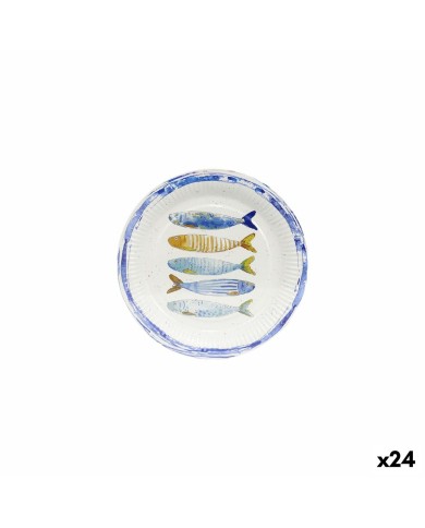 Set di piatti Inde 20 cm 10 Pezzi (24 Unità)