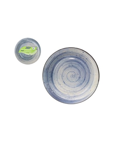 Set di piatti Inde 23 cm 8 Pezzi (24 Unità)