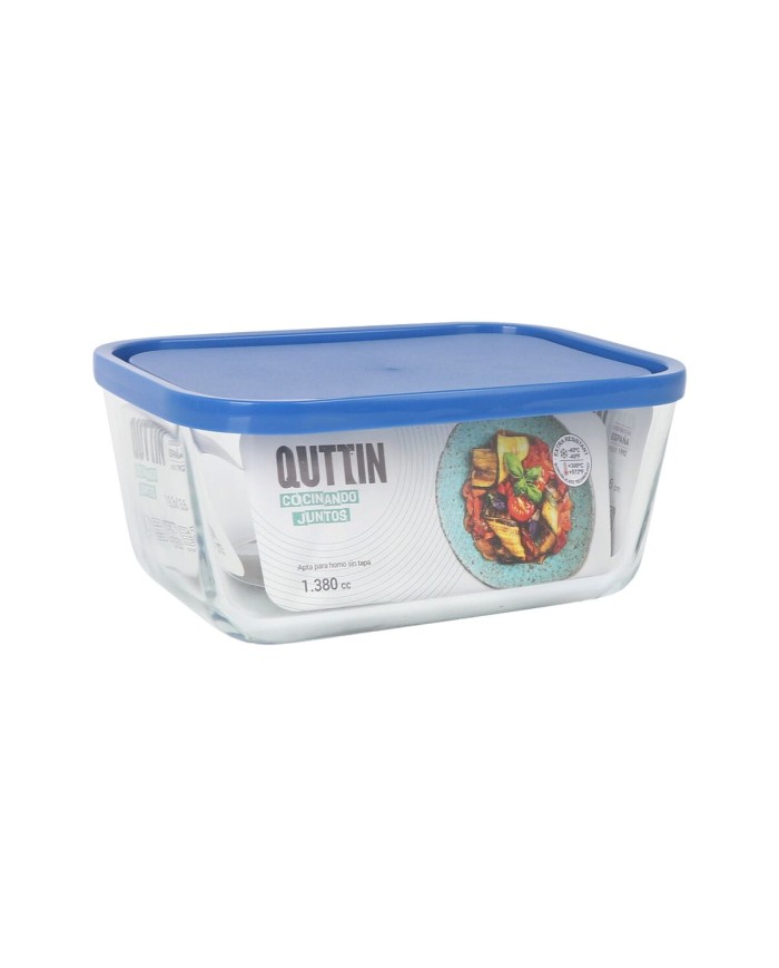 Porta pranzo Inde Frigo Rettangolare 1,38 L (6 Unità) Porta pranzo Inde Frigo Rettangolare 1,38 L (6 Unità)