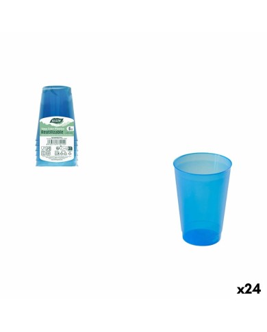 Set di Bicchieri Algon 230 ml 6 Pezzi (24 Unità)