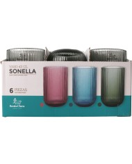 Bicchiere di acqua Santa Clara Sonella Verde 430 ml (36 Unità) Bicchiere di acqua Santa Clara Sonella Verde 430 ml (36 Unità)