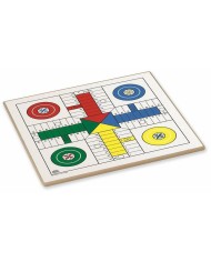 Tavoliere da Ludo, Scacchi e Dama Cayro Legno Tavoliere da Ludo, Scacchi e Dama Cayro Legno