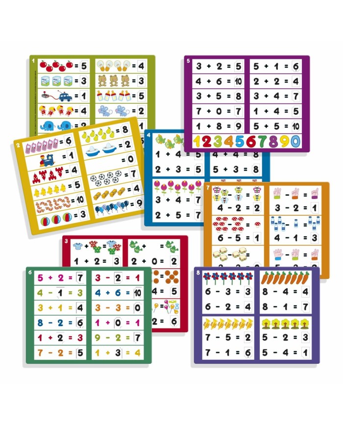 Gioco Educativo Diset 63752 Gioco Imparo a Sommare e Sottrarre Gioco Educativo Diset 63752 Gioco Imparo a Sommare e Sottrarre