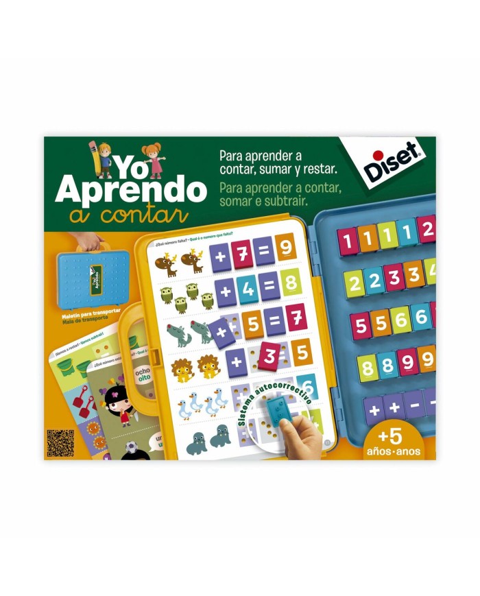 Gioco Educativo Diset 63752 Gioco Imparo a Sommare e Sottrarre Gioco Educativo Diset 63752 Gioco Imparo a Sommare e Sottrarre