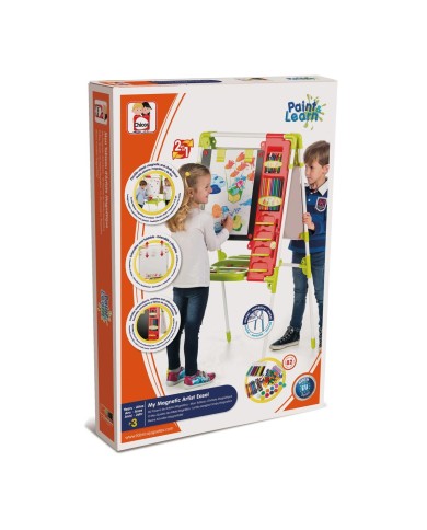 Lavagna 2 in 1 Chicos 63 x 60 x 120 cm Pieghevole Lavagna 2 in 1 Chicos 63 x 60 x 120 cm Pieghevole