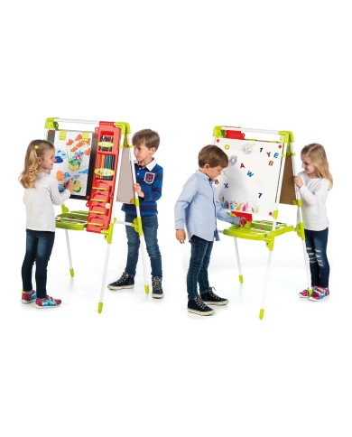 Lavagna 2 in 1 Chicos 63 x 60 x 120 cm Pieghevole Lavagna 2 in 1 Chicos 63 x 60 x 120 cm Pieghevole
