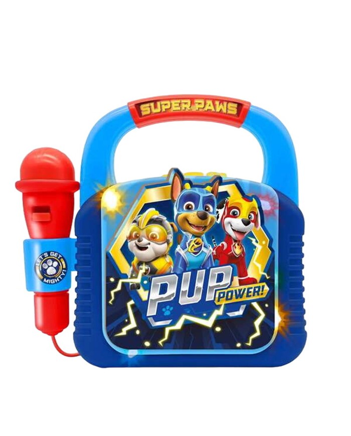 Altoparlante con Microfono Karaoke The Paw Patrol Altoparlante con Microfono Karaoke The Paw Patrol