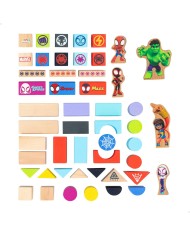 Puzzle di Legno per Bambini Spidey Amazing Friends Puzzle di Legno per Bambini Spidey Amazing Friends