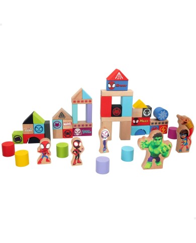 Puzzle di Legno per Bambini Spidey Amazing Friends Puzzle di Legno per Bambini Spidey Amazing Friends