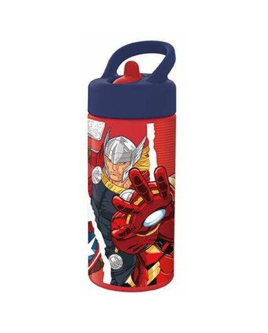 Bottiglia d'acqua The Avengers Silicone Plastica Bottiglia d'acqua The Avengers Silicone Plastica