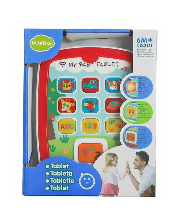 Giocattolo Interattivo per Bambini My Baby Tablet 18 x 14 x 3 cm Giocattolo Interattivo per Bambini My Baby Tablet 18 x 14 x 3 cm