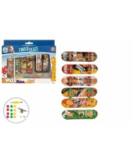 Set di monopattini per dita Colorbaby 10 x 3 cm 24 Pezzi Set di monopattini per dita Colorbaby 10 x 3 cm 24 Pezzi