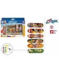 Set di monopattini per dita Colorbaby 10 x 3 cm 24 Pezzi Set di monopattini per dita Colorbaby 10 x 3 cm 24 Pezzi