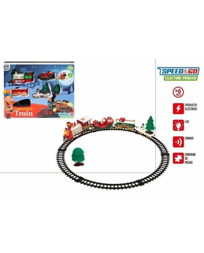 Treno Elettrico Colorbaby 91 x 44 x 30 cm 20 Pezzi