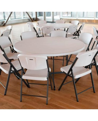 Tavolo Pieghevole Lifetime Ø 152 cm Rotonda Tavolo Pieghevole Lifetime Ø 152 cm Rotonda
