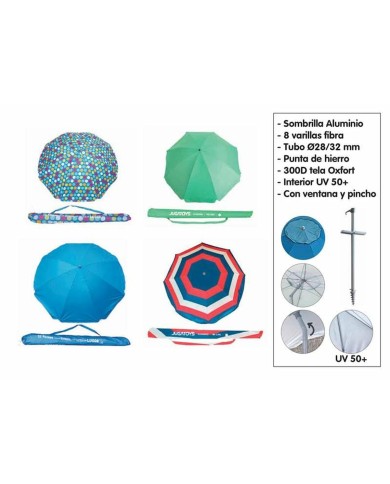 Ombrellone Alluminio Ferro 240 cm Ombrellone Alluminio Ferro 240 cm