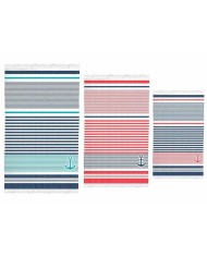 Telo da Mare Secaneta Thema 100 x 160 cm Jacquard Telo da Mare Secaneta Thema 100 x 160 cm Jacquard