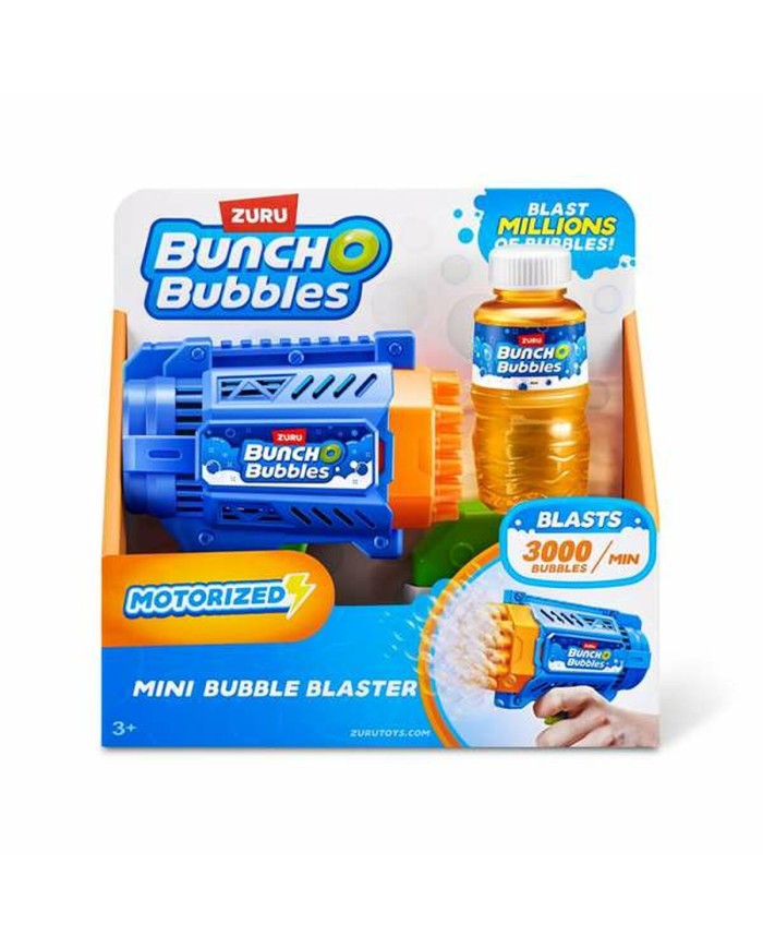 Pistola per Bolle di Sapone Zuru BunchO Mini Bubble Blaster 20 x 20 x 7 cm Azzurro Pistola per Bolle di Sapone Zuru BunchO Mini Bubble Blaster 20 x 20 x 7 cm Azzurro