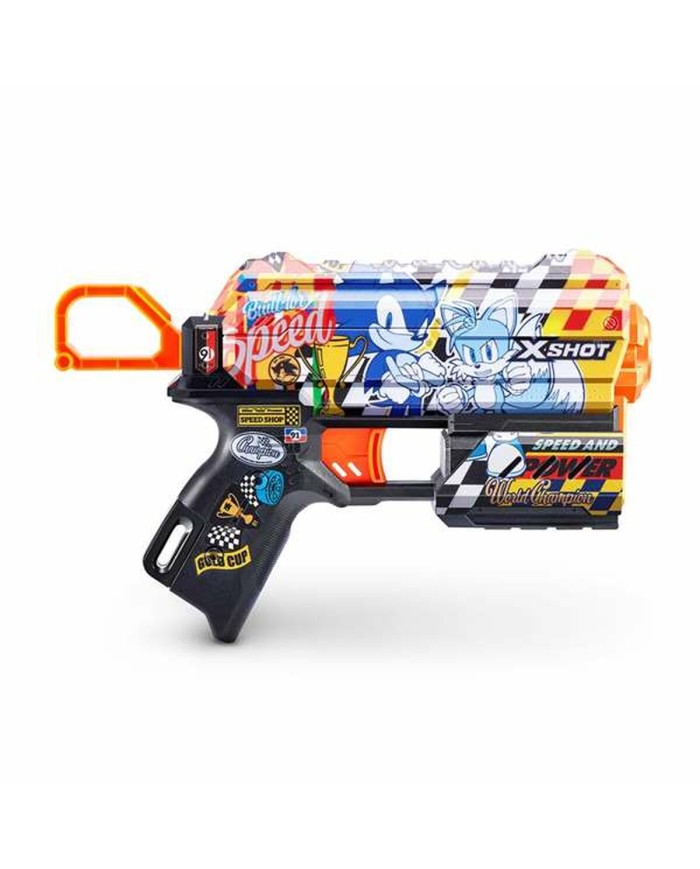 Pistola a Freccette Zuru X-Shot Sonic Skins Flux 18,3 x 32 x 5,3 cm Pistola a Freccette Zuru X-Shot Sonic Skins Flux 18,3 x 32 x 5,3 cm