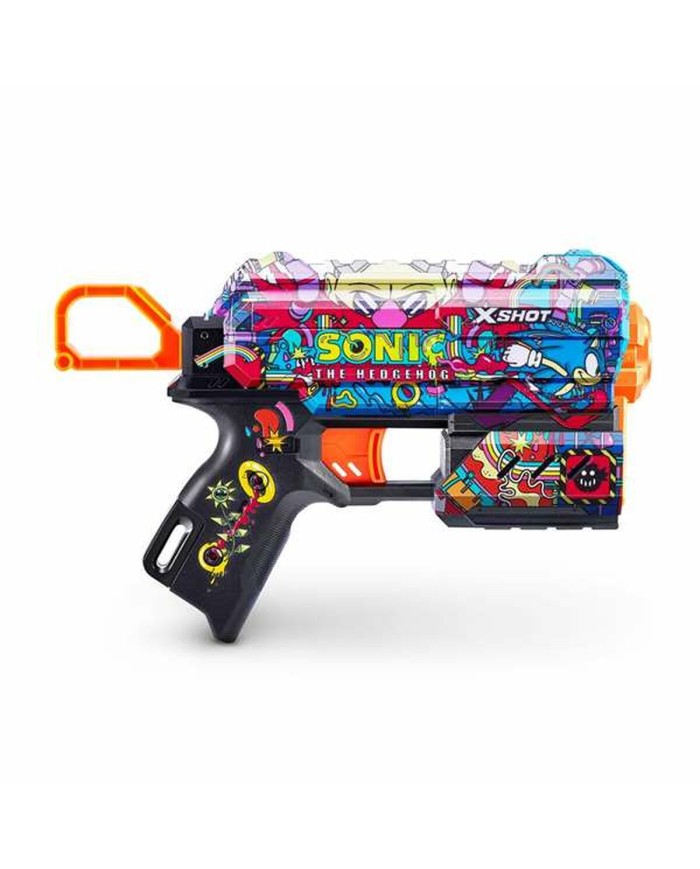 Pistola a Freccette Zuru X-Shot Sonic Skins Flux 18,3 x 32 x 5,3 cm Pistola a Freccette Zuru X-Shot Sonic Skins Flux 18,3 x 32 x 5,3 cm