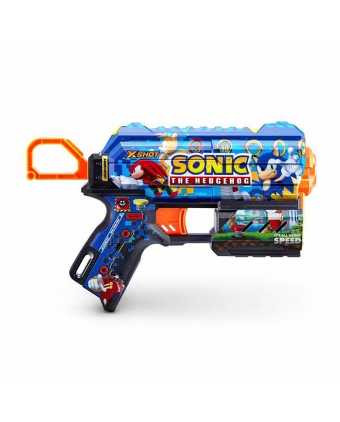 Pistola a Freccette Zuru X-Shot Sonic Skins Flux 18,3 x 32 x 5,3 cm Pistola a Freccette Zuru X-Shot Sonic Skins Flux 18,3 x 32 x 5,3 cm