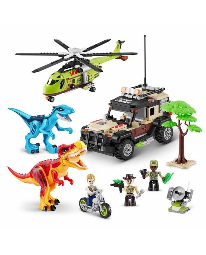 Gioco di Costruzione + Personaggi Zuru Max Dino 33 x 48,3 x 7,6 cm 592 Pezzi Gioco di Costruzione + Personaggi Zuru Max Dino 33 x 48,3 x 7,6 cm 592 Pezzi