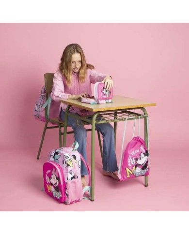 Astuccio Scuola Minnie Mouse Fucsia 12,5 x 6,5 x 19,5 cm Astuccio Scuola Minnie Mouse Fucsia 12,5 x 6,5 x 19,5 cm