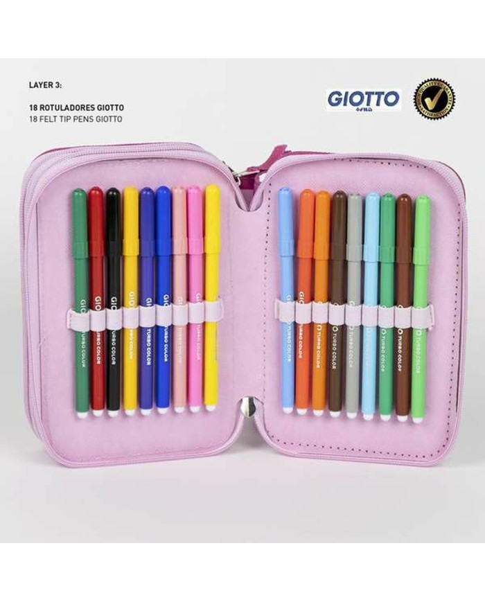 Astuccio Scuola Minnie Mouse Fucsia 12,5 x 6,5 x 19,5 cm Astuccio Scuola Minnie Mouse Fucsia 12,5 x 6,5 x 19,5 cm